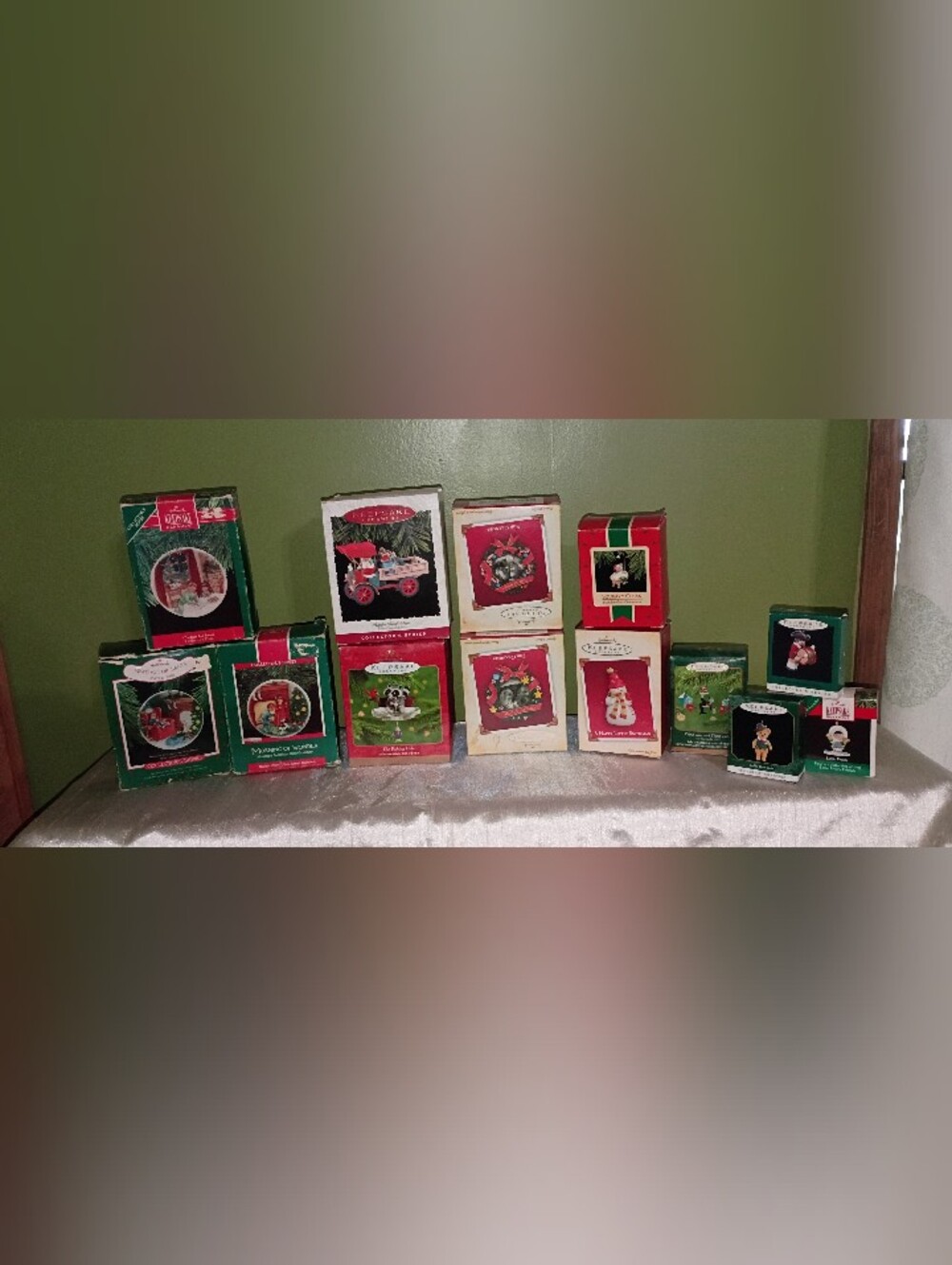 Hallmark Christmas Ornaments.